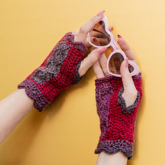Floral Kiss Mitts