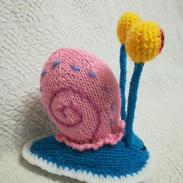 Knitted Gary the Snail