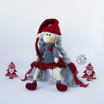 Christmas girl  elf doll
