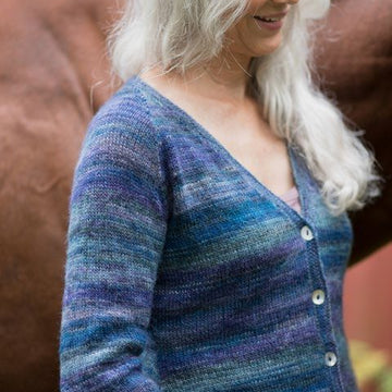 Potager Cardigan in Berroco Millefiori Light - 393-2 - Downloadable PDF