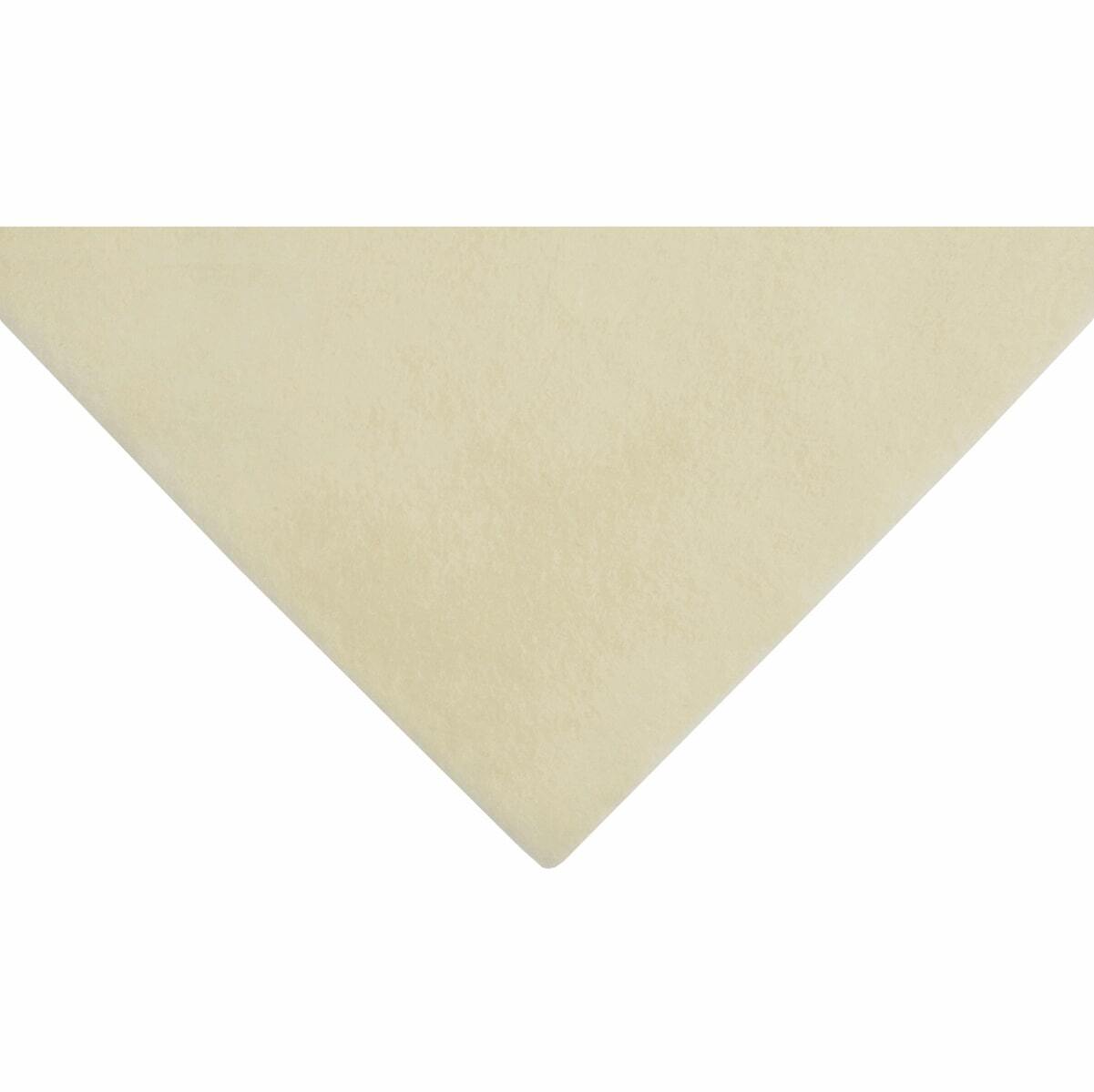 Trimits Acrylic Felt 23 x 30cm 10 Pack - Cream