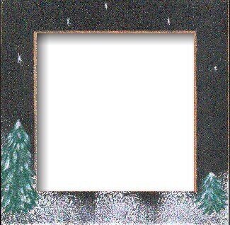 Mill Hill GBFRFA10 - Black Winter Night Frame
