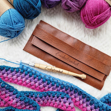 Pretty Puff Stitch Infinity Scarf