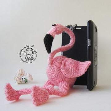 Keychain Pink flamingo