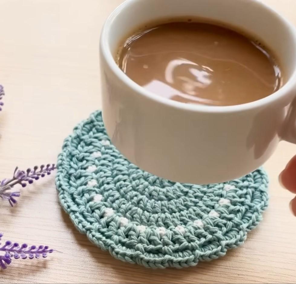 Vintage Style Lace Coaster Crochet Pattern
