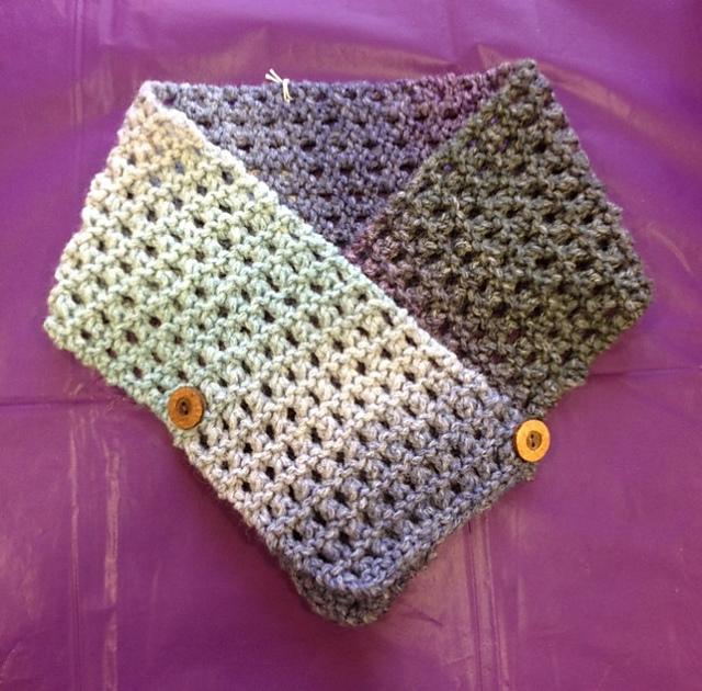 Buttoned Column Cowl