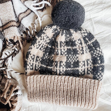 Plaid hat