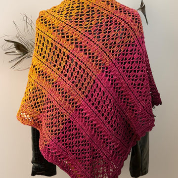 Triangular Scarf "Thalassa"