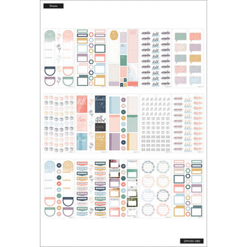 The Happy Planner It Is Well 30 Sheet Sticker Pad
