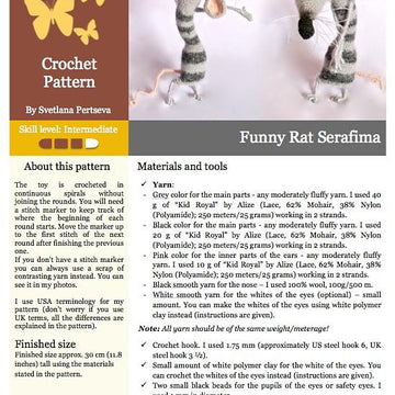 090 Funny Rat Serafima