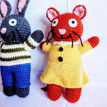 Pip and Posy amigurumi