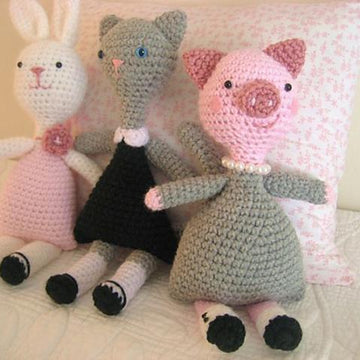 Little Girls - Animal Amigurumi Crochet Patterns