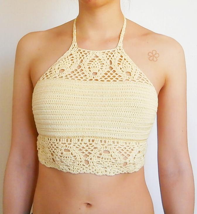 The "TROPICAL" crop top _ C15