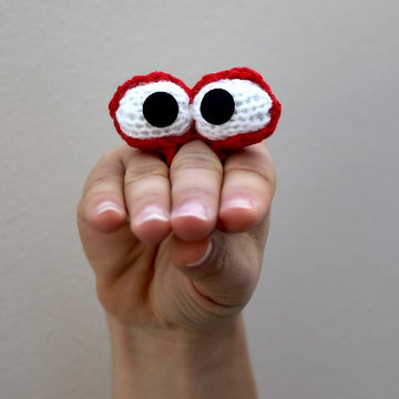 Googlers - finger or hand puppets