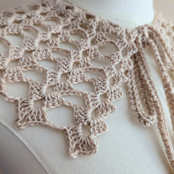 Vintage Lace Collar Crochet PDF Chart #103