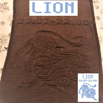 Nr. 551 Zodiac Lion guest towel