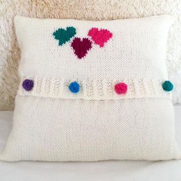Heart of hearts cushion