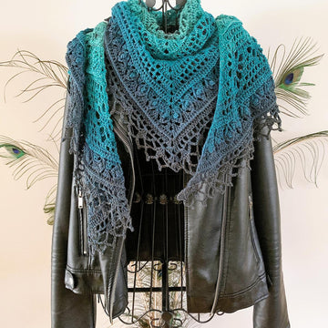 Triangular Scarf "Leukone"