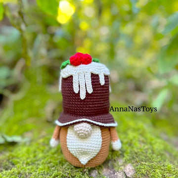 Christmas pudding gnome