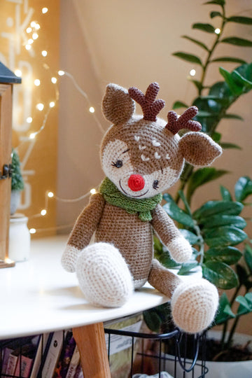 CROCHET Reindeer pattern by Polushkabunny
