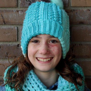 Textured Winter Wonderland Hat