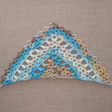 Crochet Shawl Pattern / Chart #91