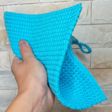 Crochet pattern potholder or dishcloth