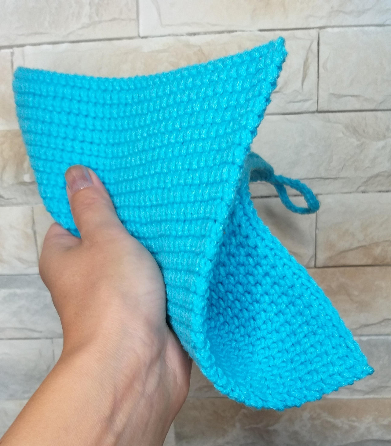 Crochet pattern potholder or dishcloth