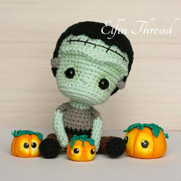 Frankenstein Chibi Doll Amigurumi