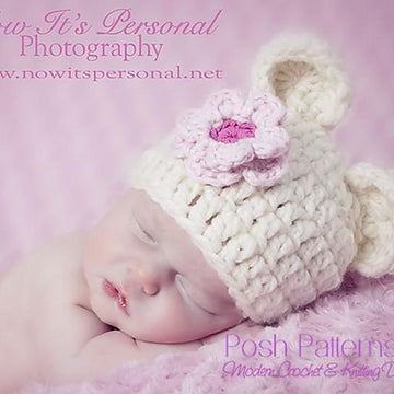 Baby Bear Hat Crochet Pattern 214