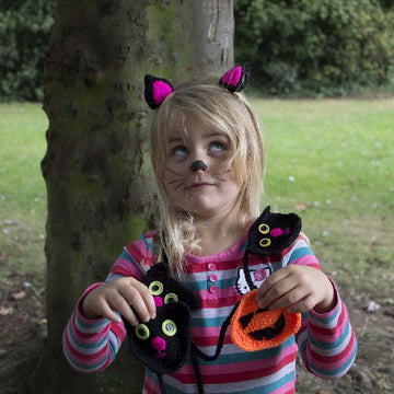 Black Cat Ears, Hair Clips
