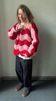 Wavy Cardigan