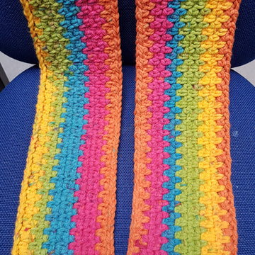 Vertical Stripe Quick Scarf