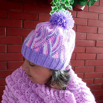 Waves in Pink Hat