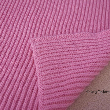 Easy Brioche Baby Blanket