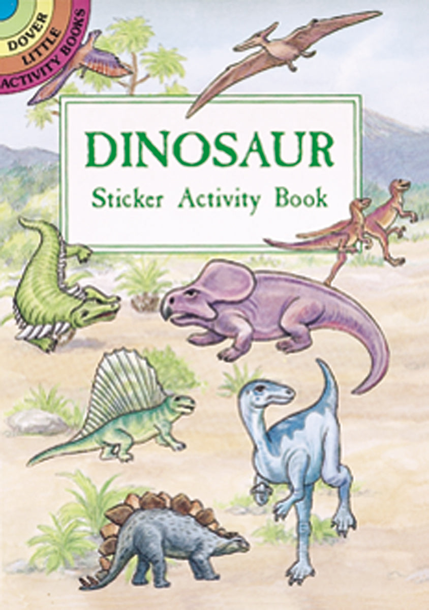 Dover Publications - Dinosaur Sticker Activity Book