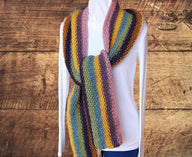 Long Striped Scarf