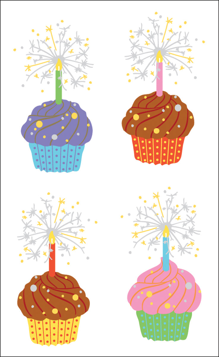 Mrs. Grossman's Stickers - Cupcakes