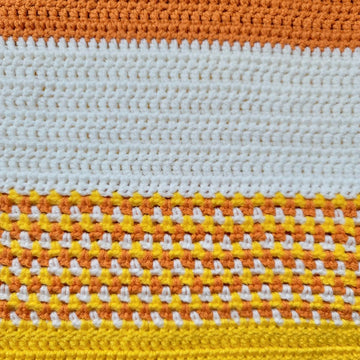 Candy Corn Afghan