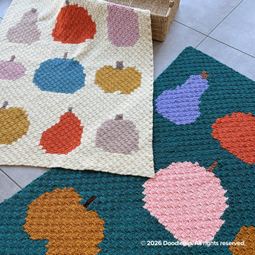 Pumpkin C2C Blanket