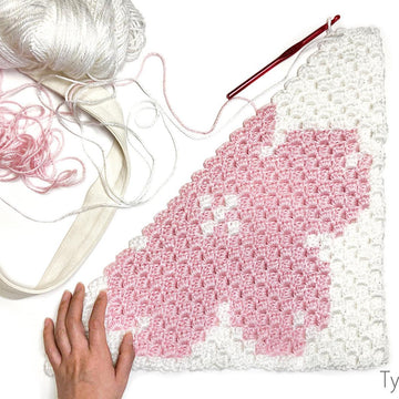 Cherry Blossom C2C Square