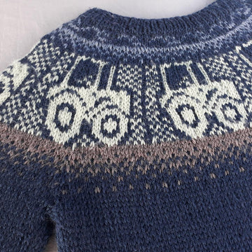 Tractor Pulling Stars Sweater