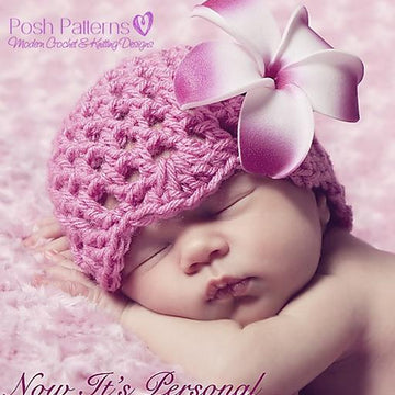 Open Weave Petal Hat Crochet Pattern 244