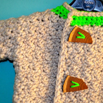 Warm snuggly baby jacket