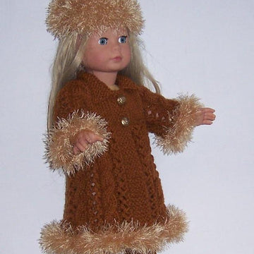 Winter Hat, Coat and Boots Set