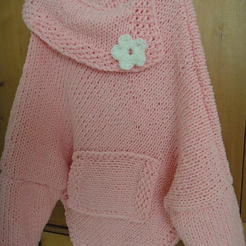 Flower-Power Poncho