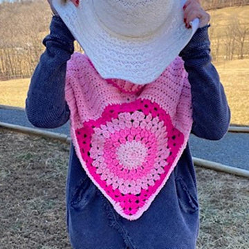 Sunflower Cowl Scarf