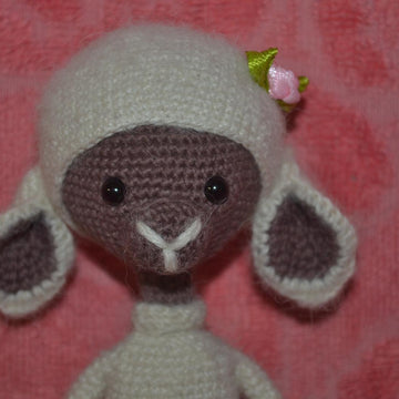 Rosy the sheep doll
