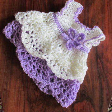Purple baby dress