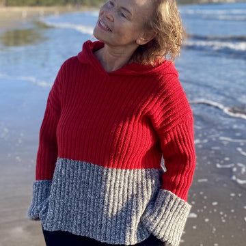 Simple Rib Hoodie